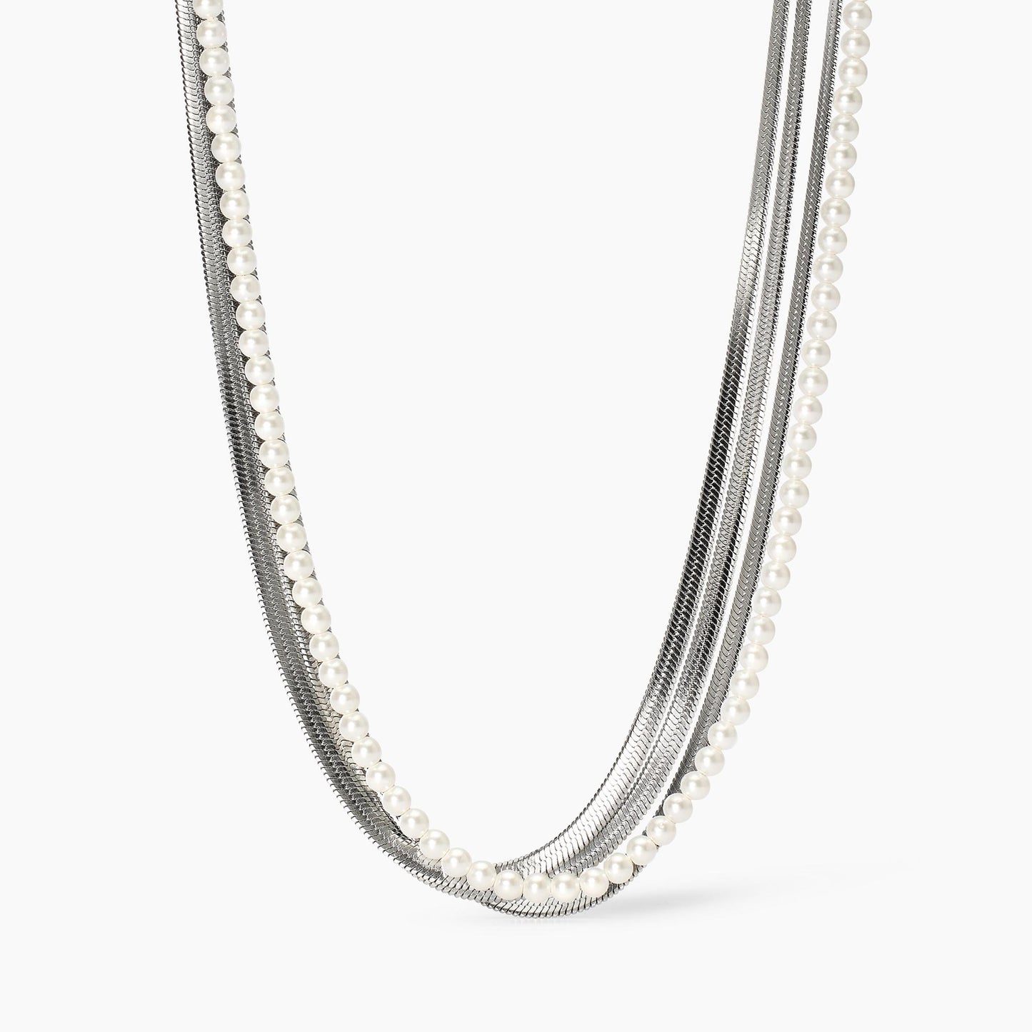 Girocollo con Catene e Perle Conchiglia Kidult Style 14 - 851021