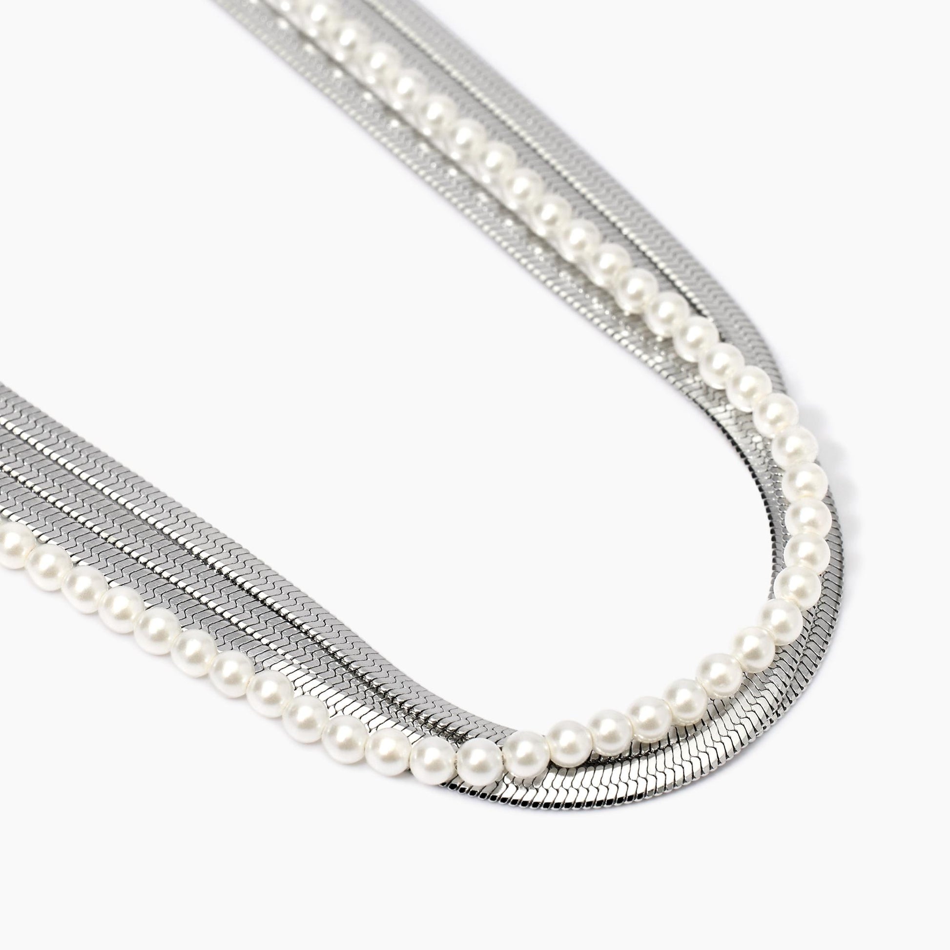 Girocollo con Catene e Perle Conchiglia Kidult Style 14 - 851021