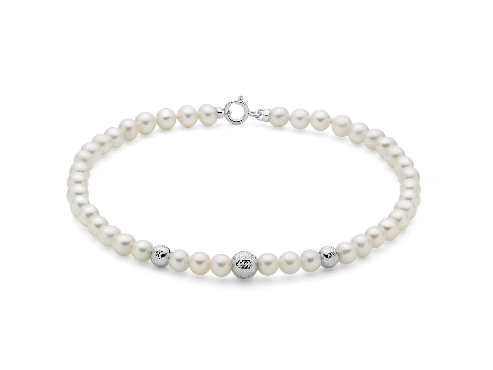 Miluna | Bracciale Donna Perle Boule e Fantasia - PBR3715