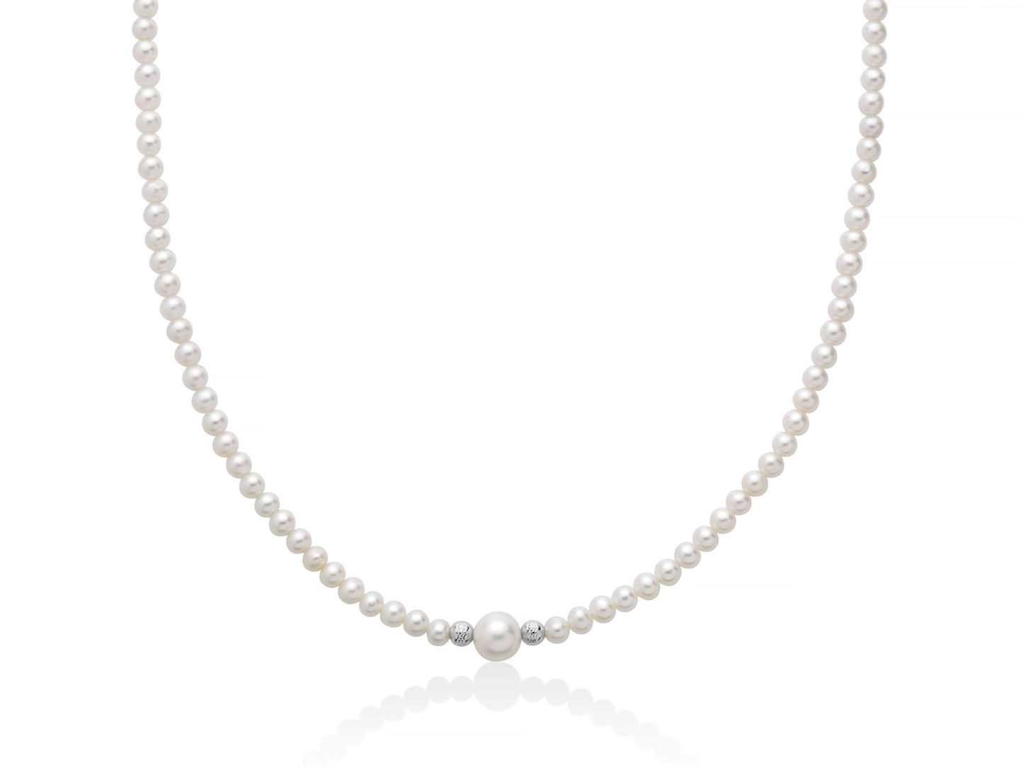 Miluna | Collana Donna Perle Boule e Fantasia - PCL6748