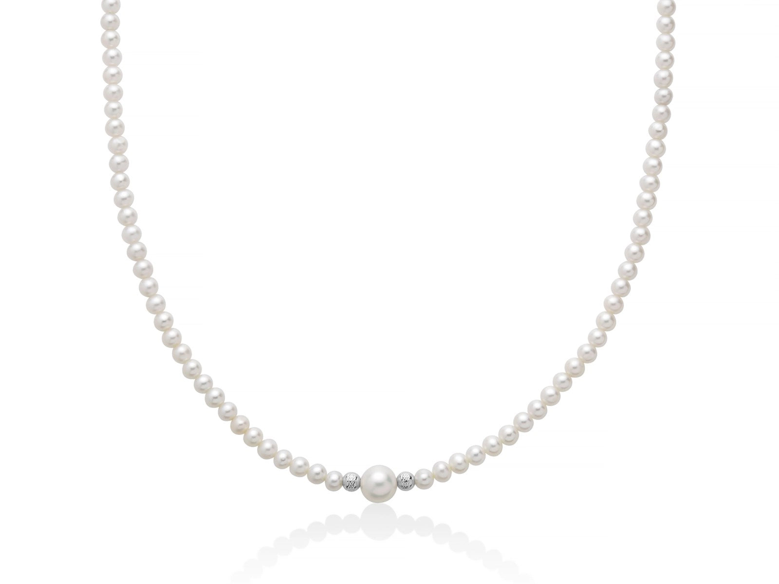 Miluna | Collana Donna Perle Boule e Fantasia - PCL6748