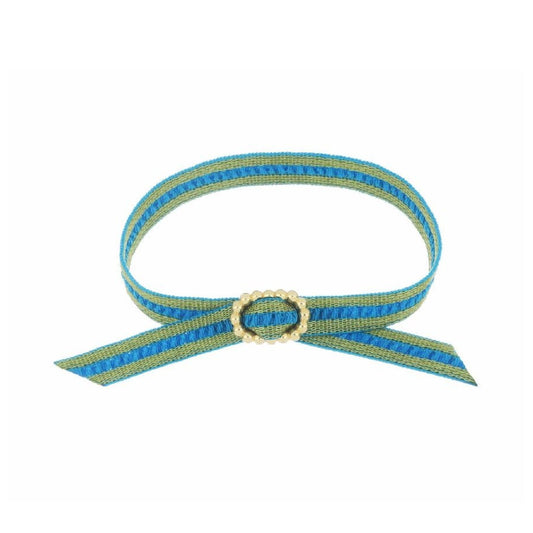 Nastro in Nylon Maman et Sophie - Azzurro (BNYOUBL)