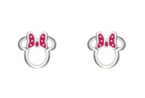 Orecchini Bambina Disney Minnie con Fiocco Rosso - E600198L.TP