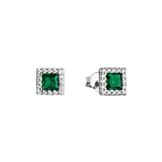 Orecchini Chimia Gioielli in Argento Colore Smeraldo | Cod. 140233