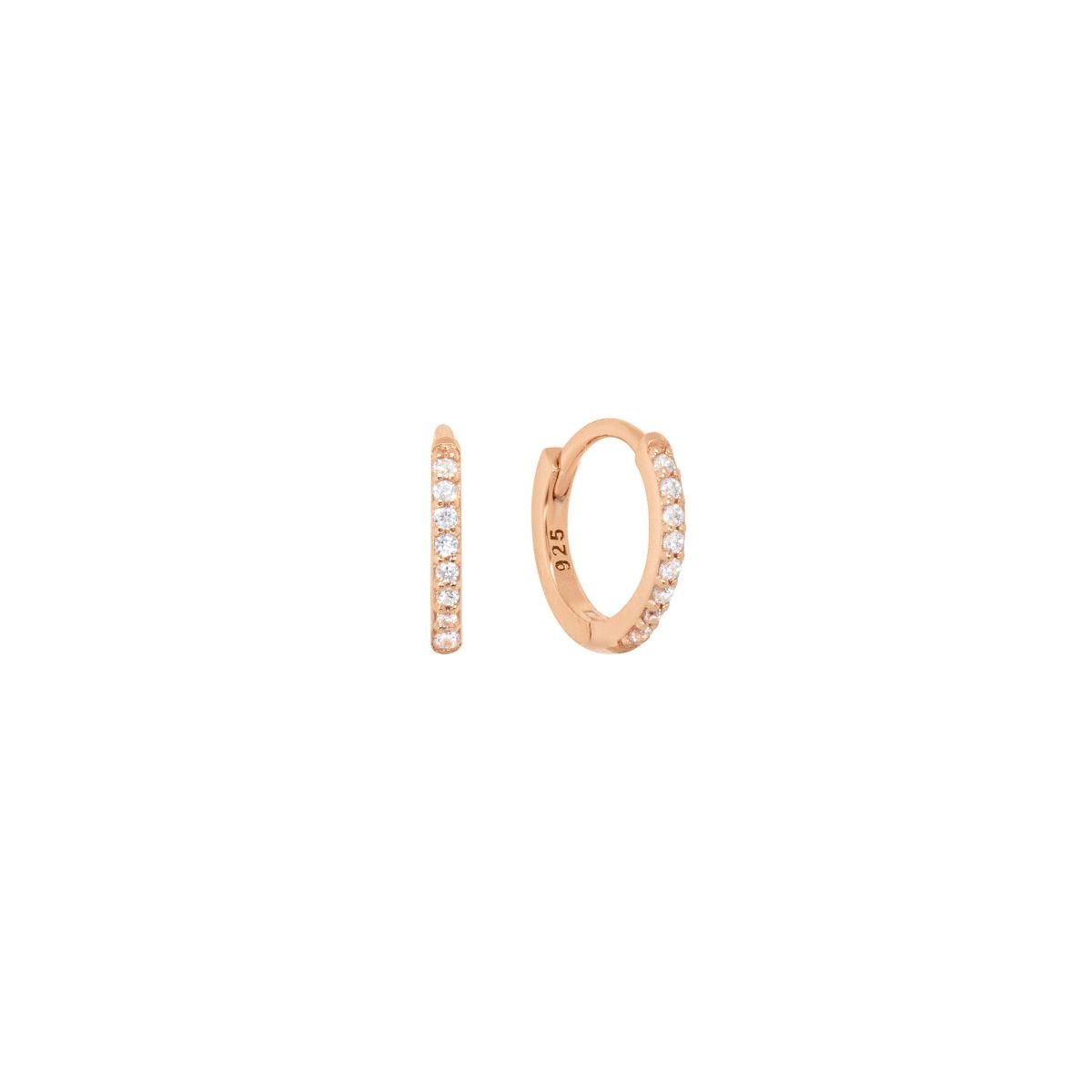 Orecchini Chimia Gioielli in Argento con Finitura Oro Rosa | Cod. 140329