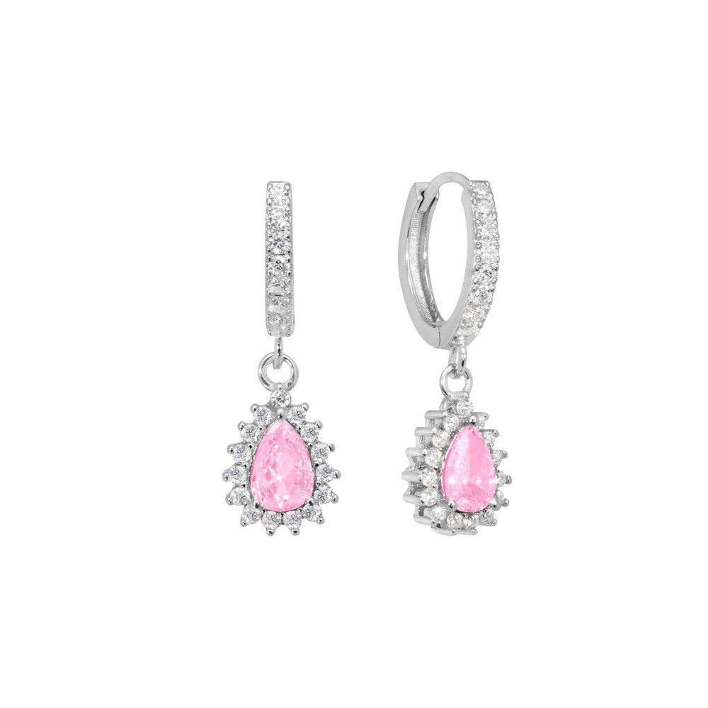 Orecchini Chimiama in Argento 925 con Colore Kunzite - Codice: 140521