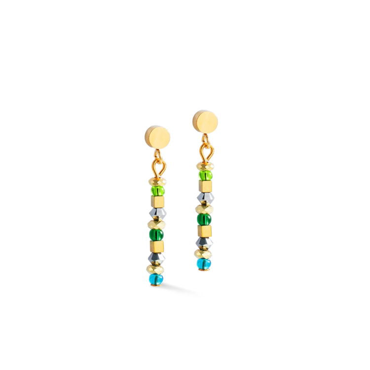 Orecchini Coeur de Lion Golden Whisper Rainbow 4359/21-1516