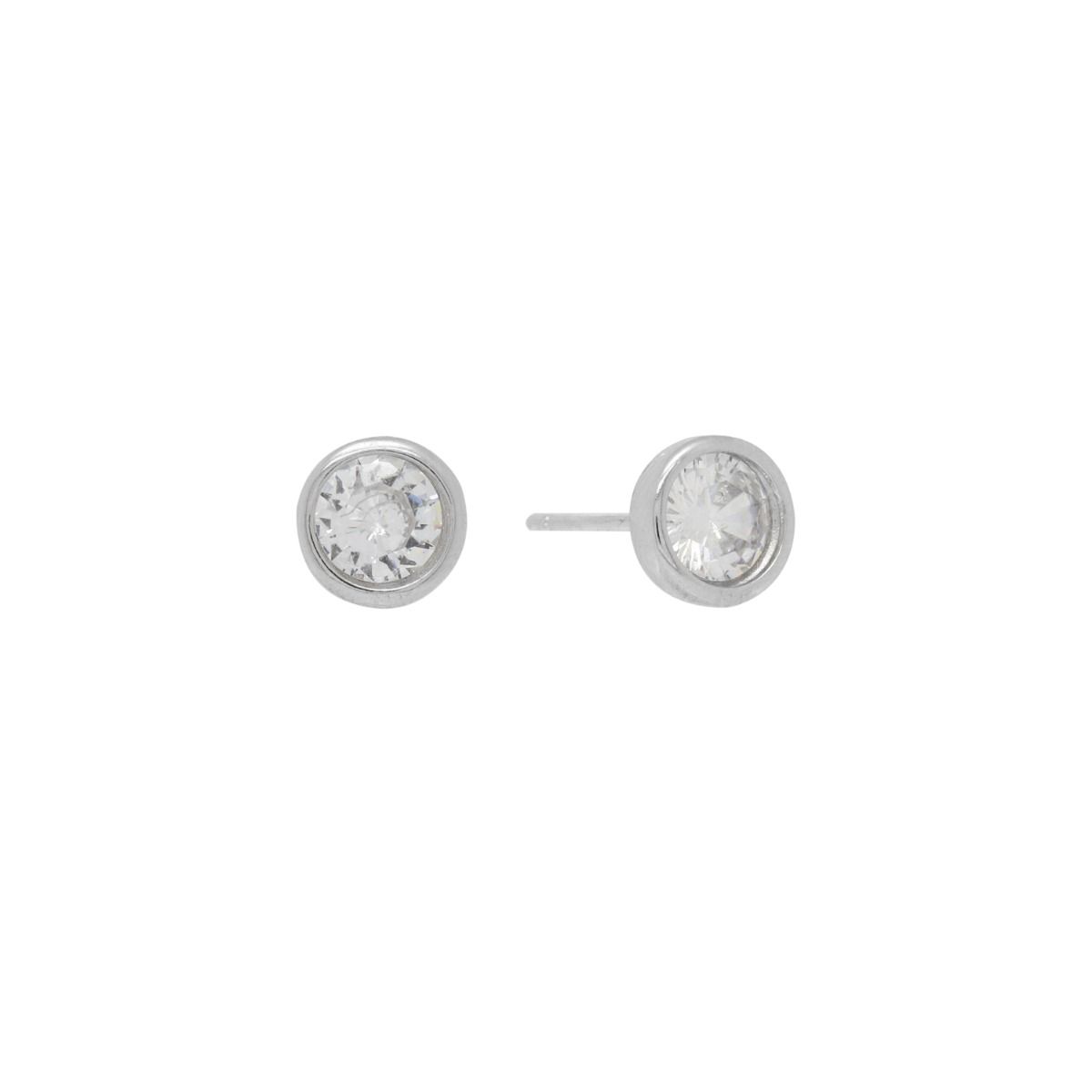 Orecchini Donna ChiMiAma 140004 Gli Orecchini Donna ChiMiAma 140004 sono un'elegante scelta per chi cerca un accessorio raffinato. Realizzati in argento 925, questi orecchini a cerchio sono impreziositi da zirconi bianchi che aggiungono un tocco di bri...