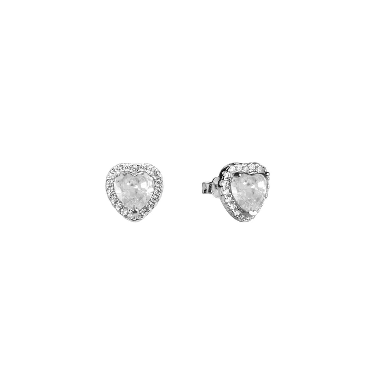 Orecchini Donna ChiMiAma 140138 Gli Orecchini Donna ChiMiAma 140138 sono un accessorio sofisticato per ogni occasione. Realizzati in argento 925, questi orecchini a lobo presentano un design a cuore impreziosito da zirconi bianchi. Perfetti per aggiung...