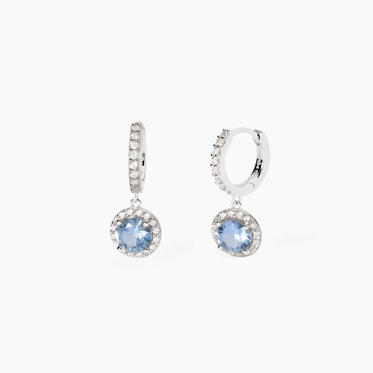 Orecchini Donna in Argento con Zirconi Mabina Gioielli Revival 563787