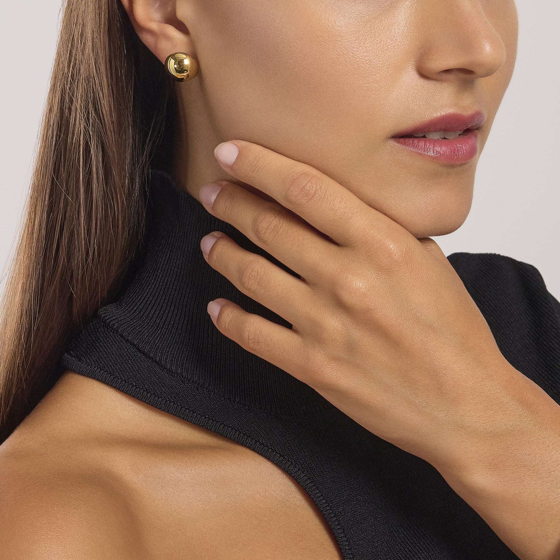 Orecchini Kidult Style 09 in Acciaio PVD Oro - 861023 3