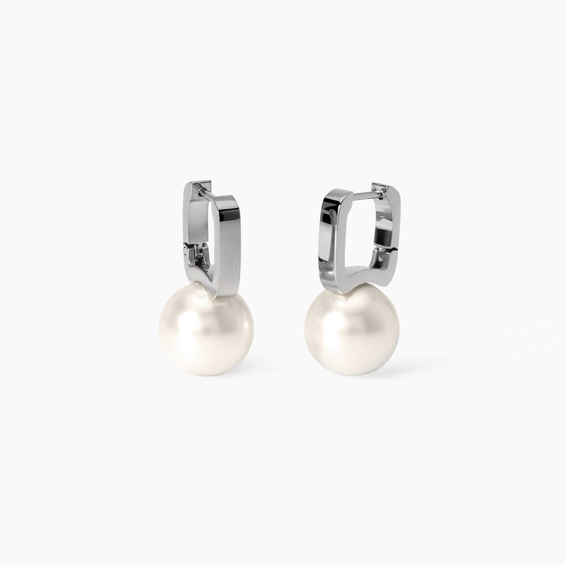Orecchini Kidult Style 14 in Acciaio con Perle Conchiglia - 861025