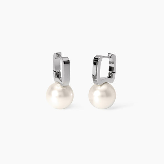 Orecchini Kidult Style 14 in Acciaio con Perle Conchiglia - 861025