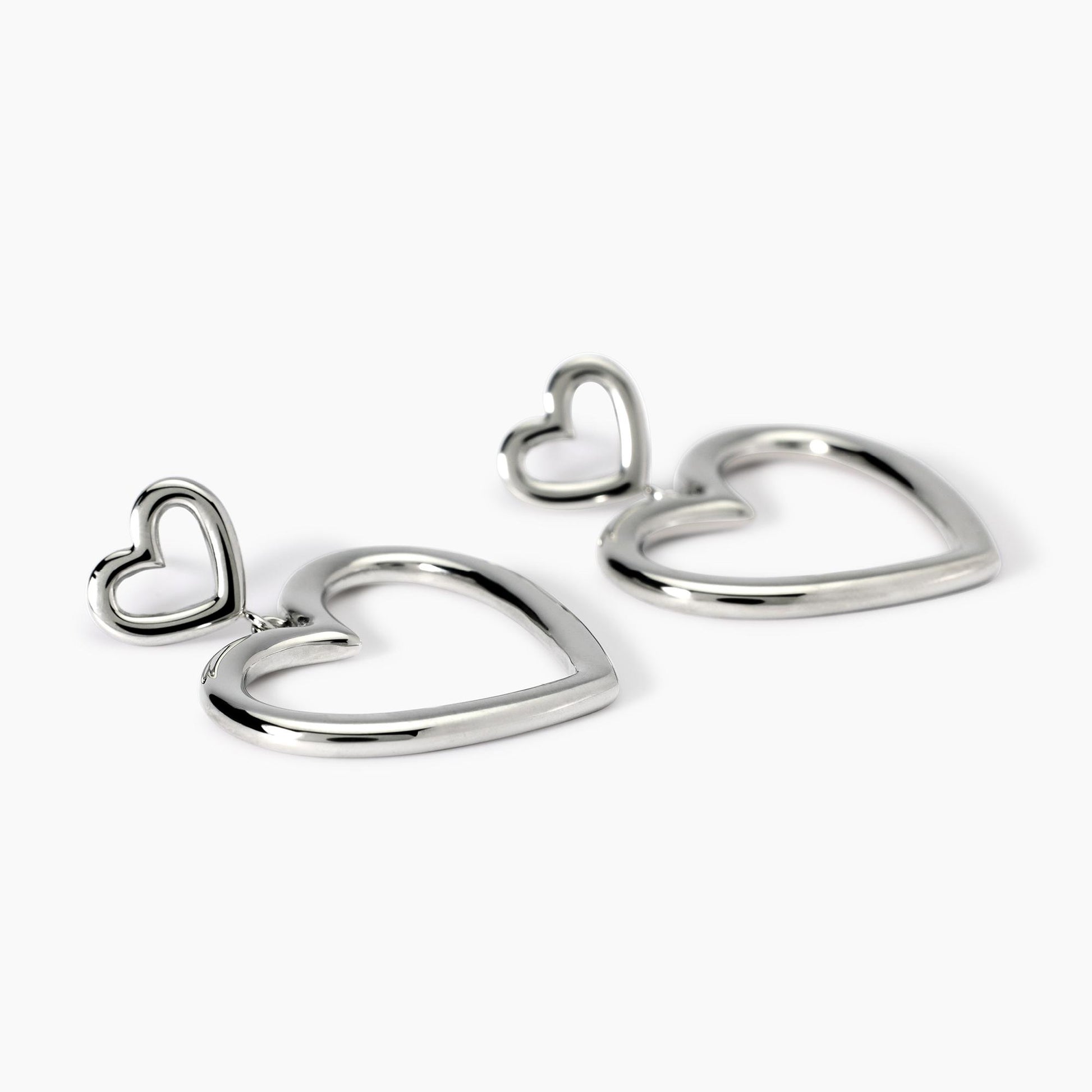 Orecchini Kidult Style 15 in Acciaio con Cuori - 861029
