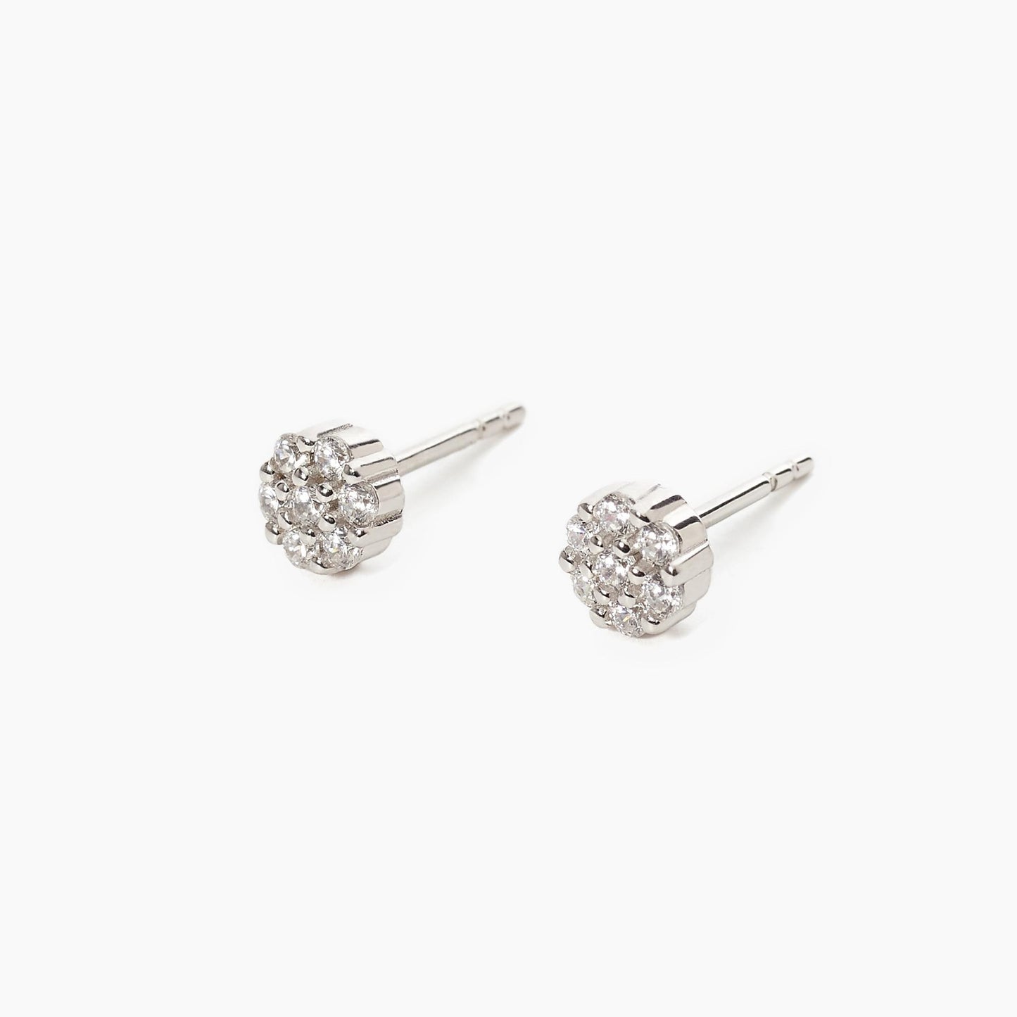Orecchini Mabina Fior Fiore in Argento 925 con Zirconi 563504