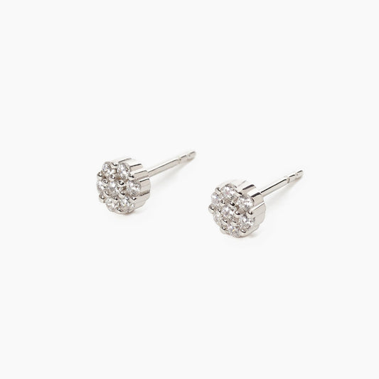 Orecchini Mabina Fior Fiore in Argento 925 con Zirconi 563504