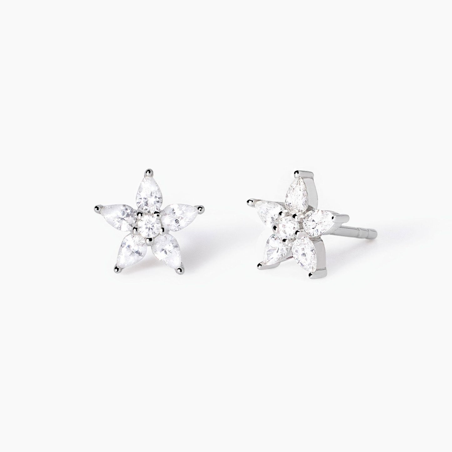 Orecchini Mabina Incantesimo in Argento 925 Rodiato con Zirconi - 563830