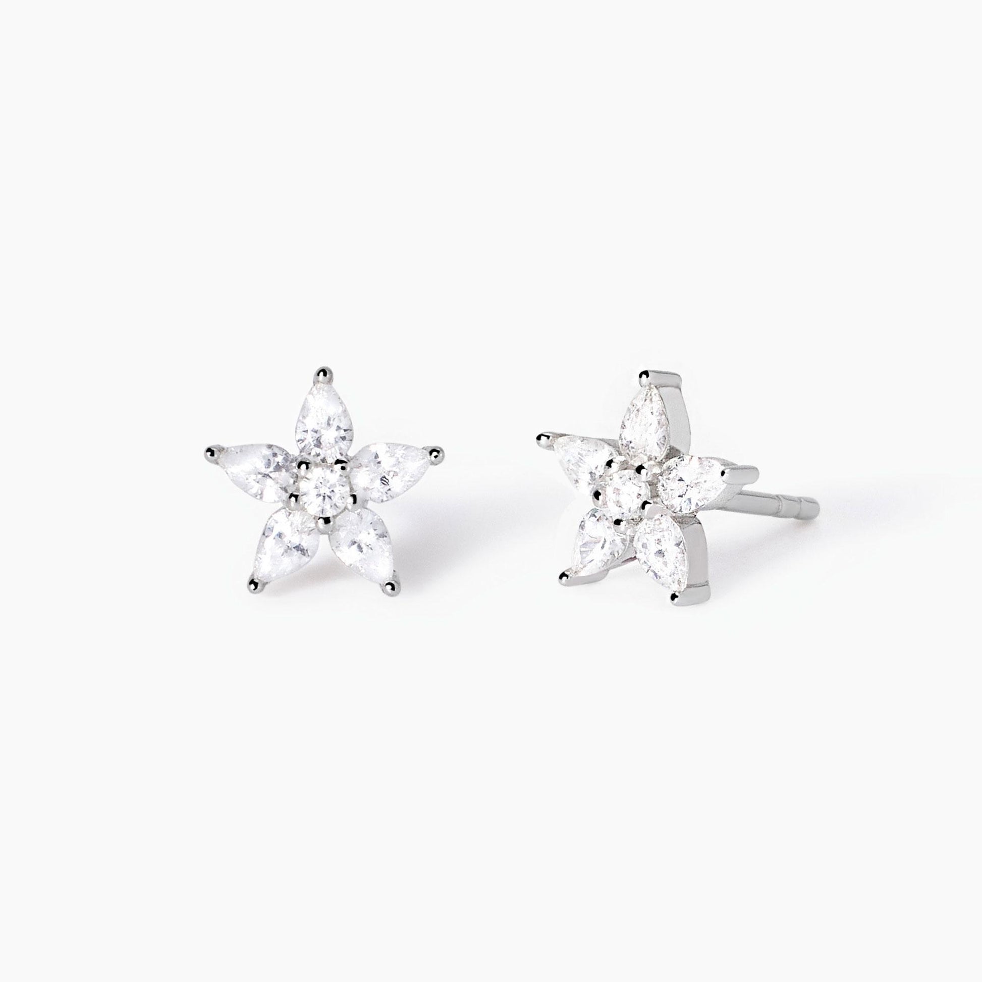 Orecchini Mabina Incantesimo in Argento 925 Rodiato con Zirconi - 563830