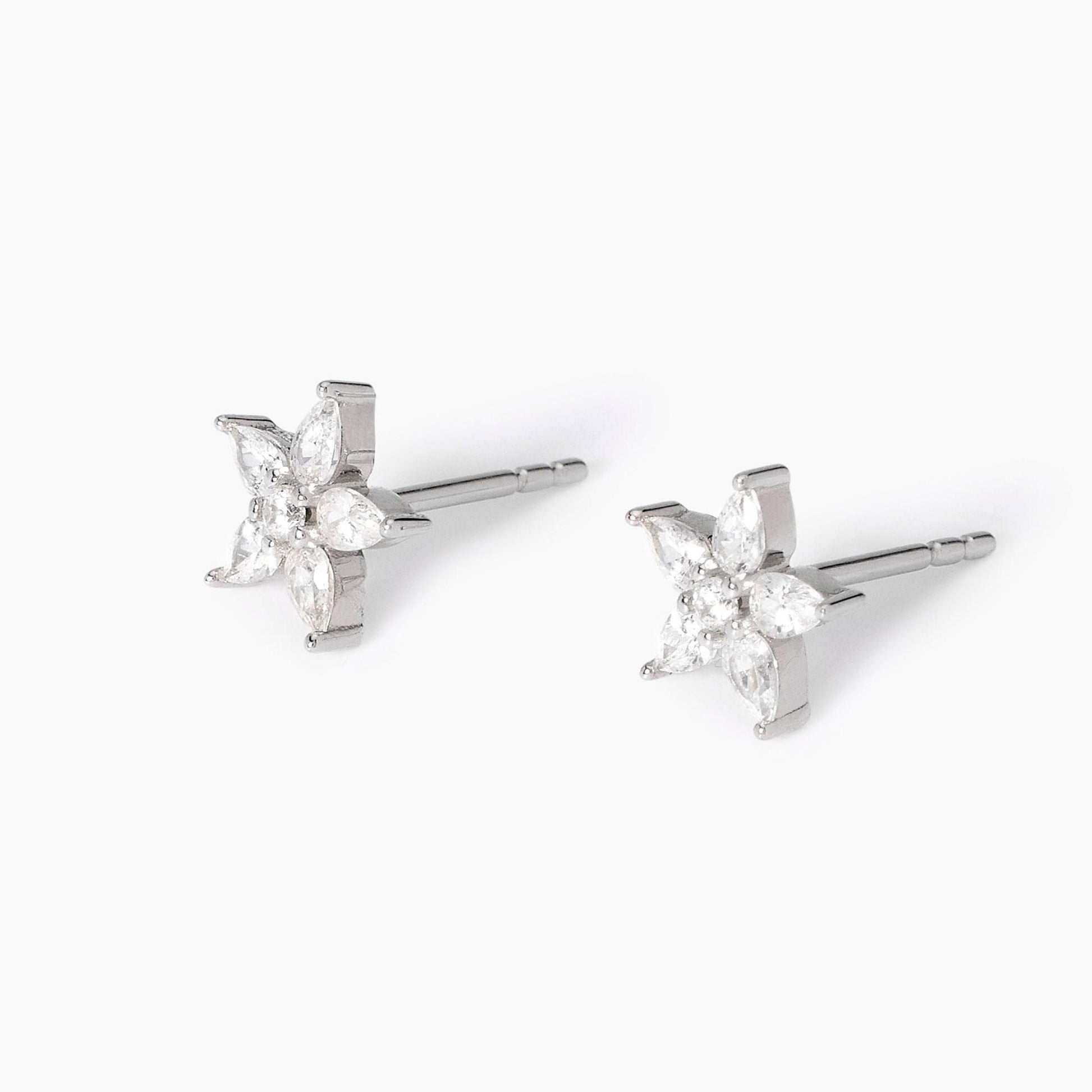 Orecchini Mabina Incantesimo in Argento 925 Rodiato con Zirconi - 563830 2