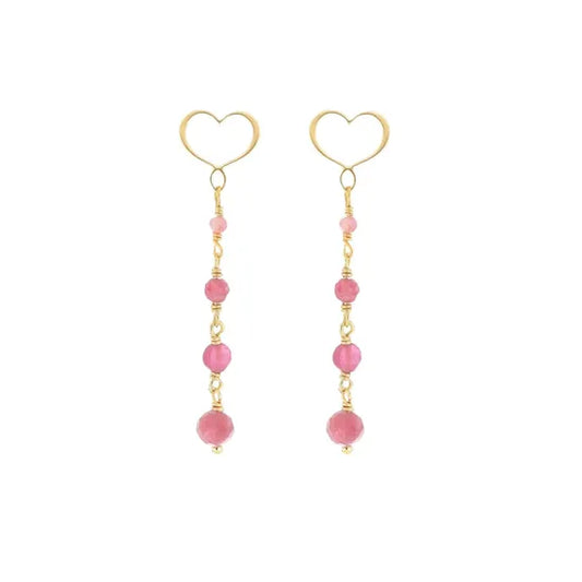 Orecchini a lobo Maman et Sophie a forma di rosa in argento dorato dal design tridimensionale artigianale - Alfano Gioielli Gioielleria Palermo.