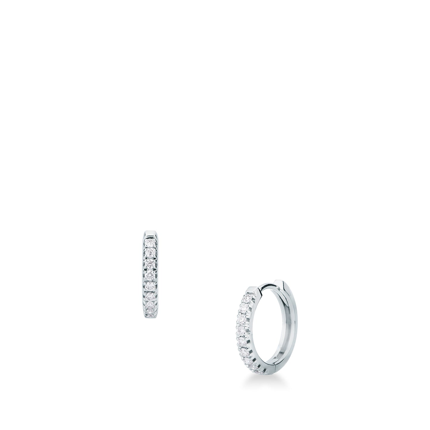 Orecchini Mirco Visconti in Oro Bianco 18kt con Brillanti (BN53/10)