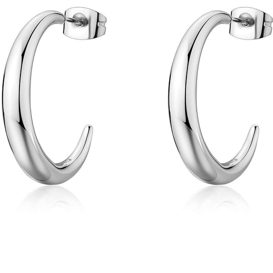 Orecchini Sagapò Donna CHUNKY - Orecchini a Cerchio in Acciaio 316L - Codice: SHK122