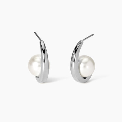 Orecchini Semicerchio Kidult con Perle Conchiglia - 861052