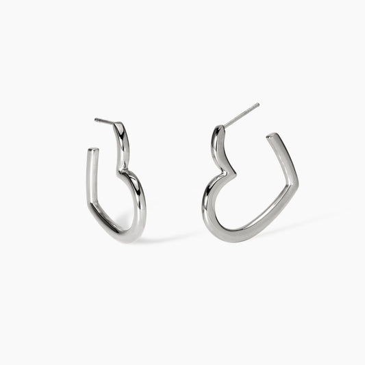 Orecchini a Cerchio Cuore Kidult Style 15 - 861030