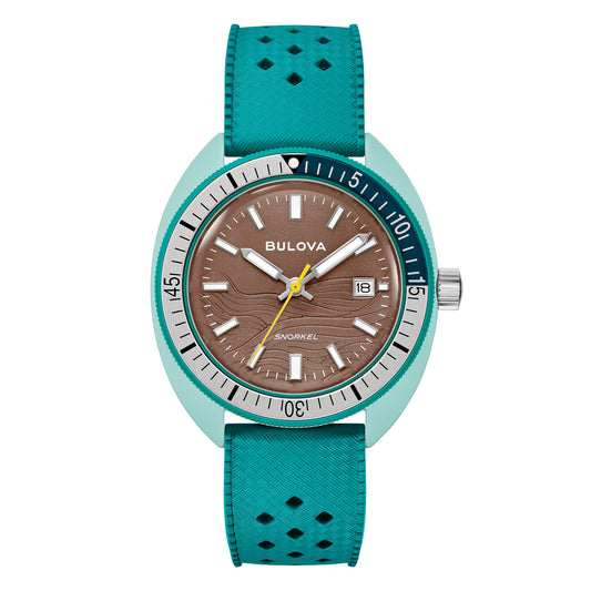 Orologio Bulova Snorkel - Quadrante e Cinturino Verde - 98B446