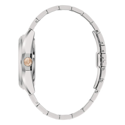 Orologio Bulova Surveyor Automatico - Acciaio, Quadrante Rosso - 98B422