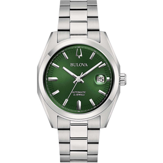 Orologio Bulova Uomo SURVEYOR - Solo Tempo Meccanico Automatico in Acciaio - Codice: 96B429