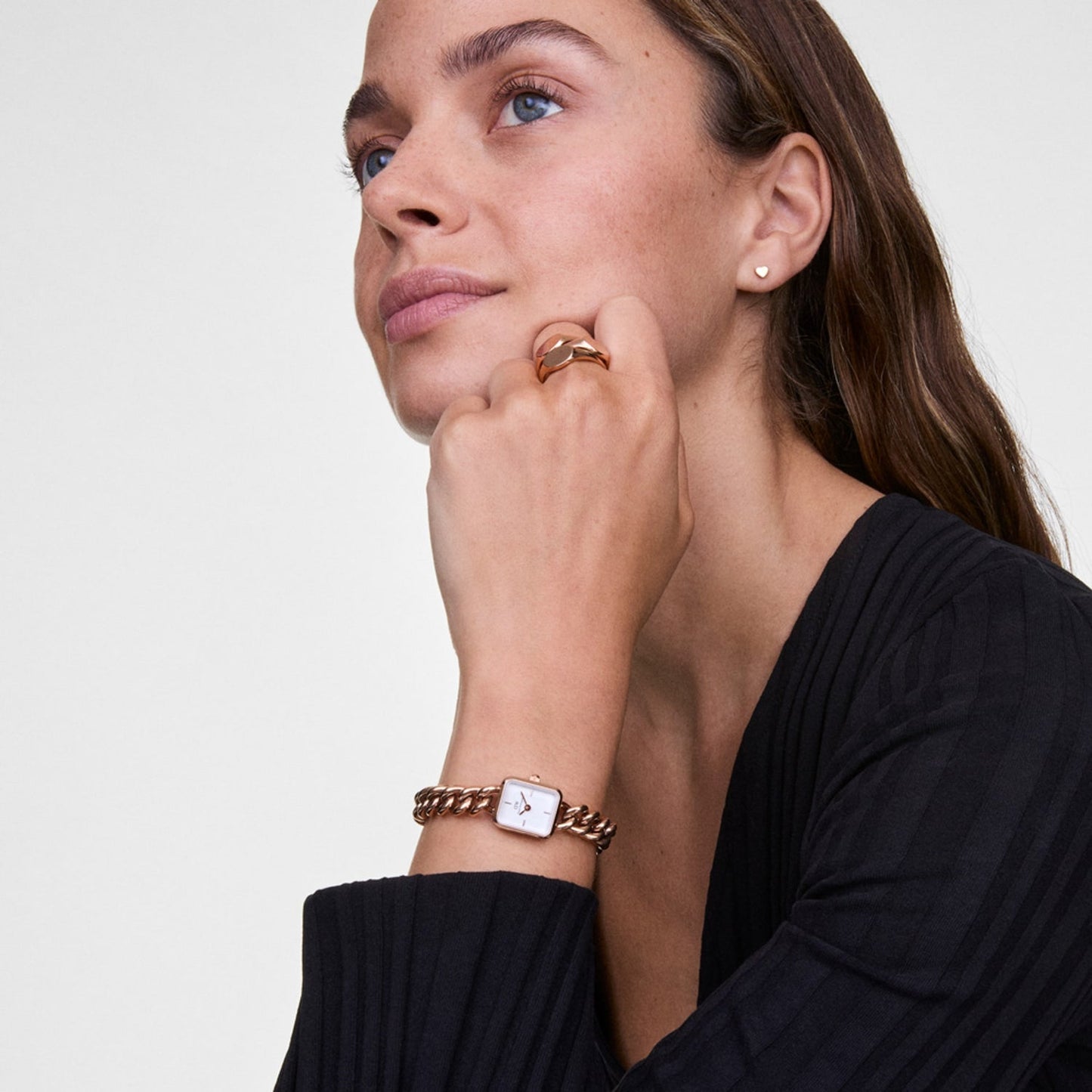 Orologio Daniel Wellington Jolie Chain Rose Gold – DW00100835