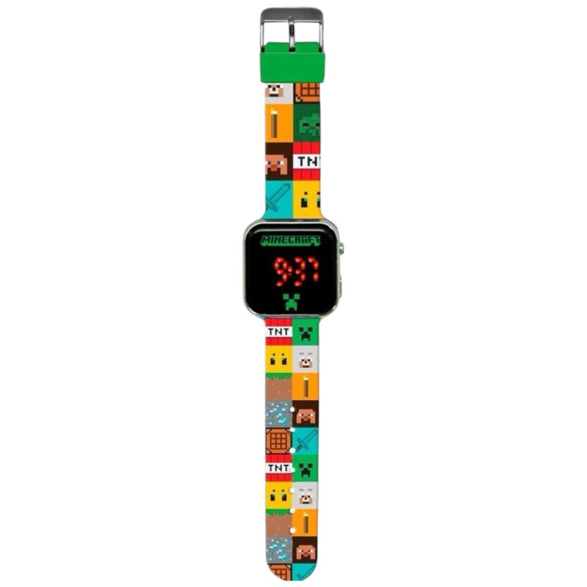 Orologio Digitale Bambino Disney - Collezione Minecraft LED - MIN4272