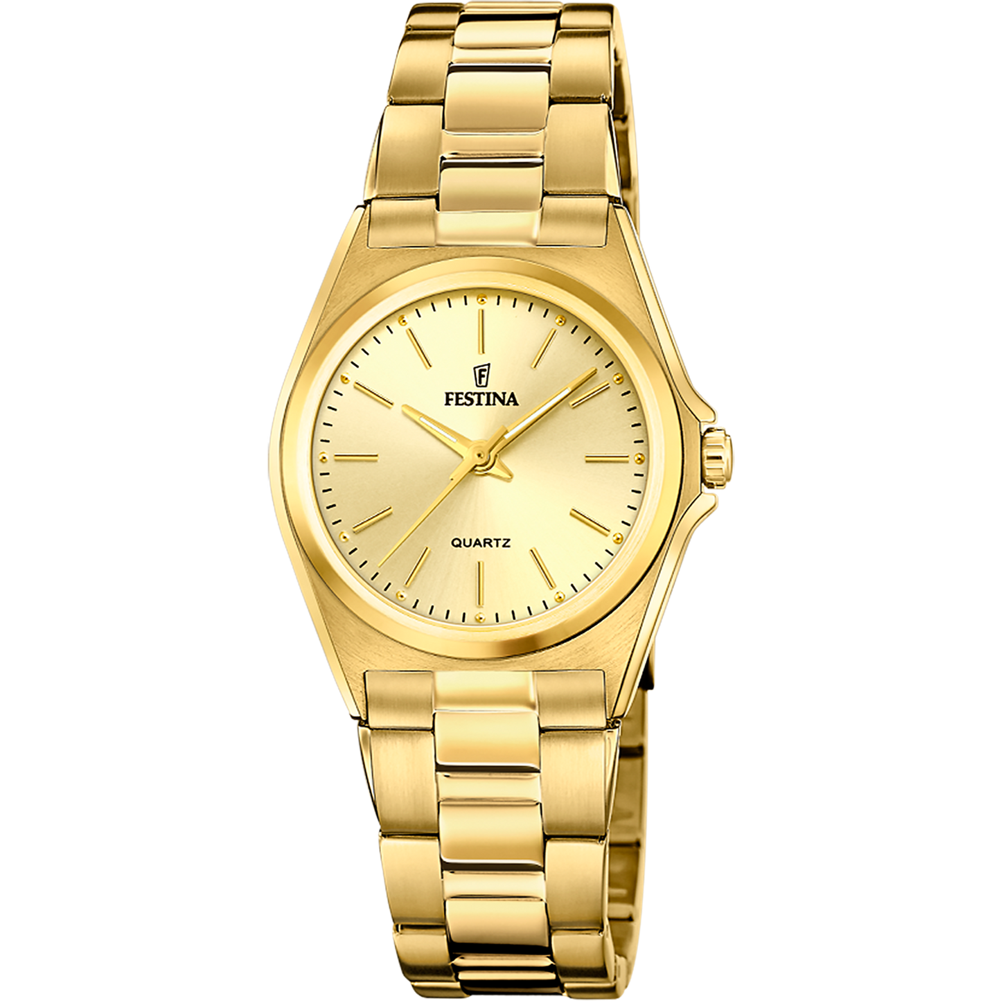 Orologio Donna Festina Classico F20557/3 - Champagne con Cinturino in Acciaio