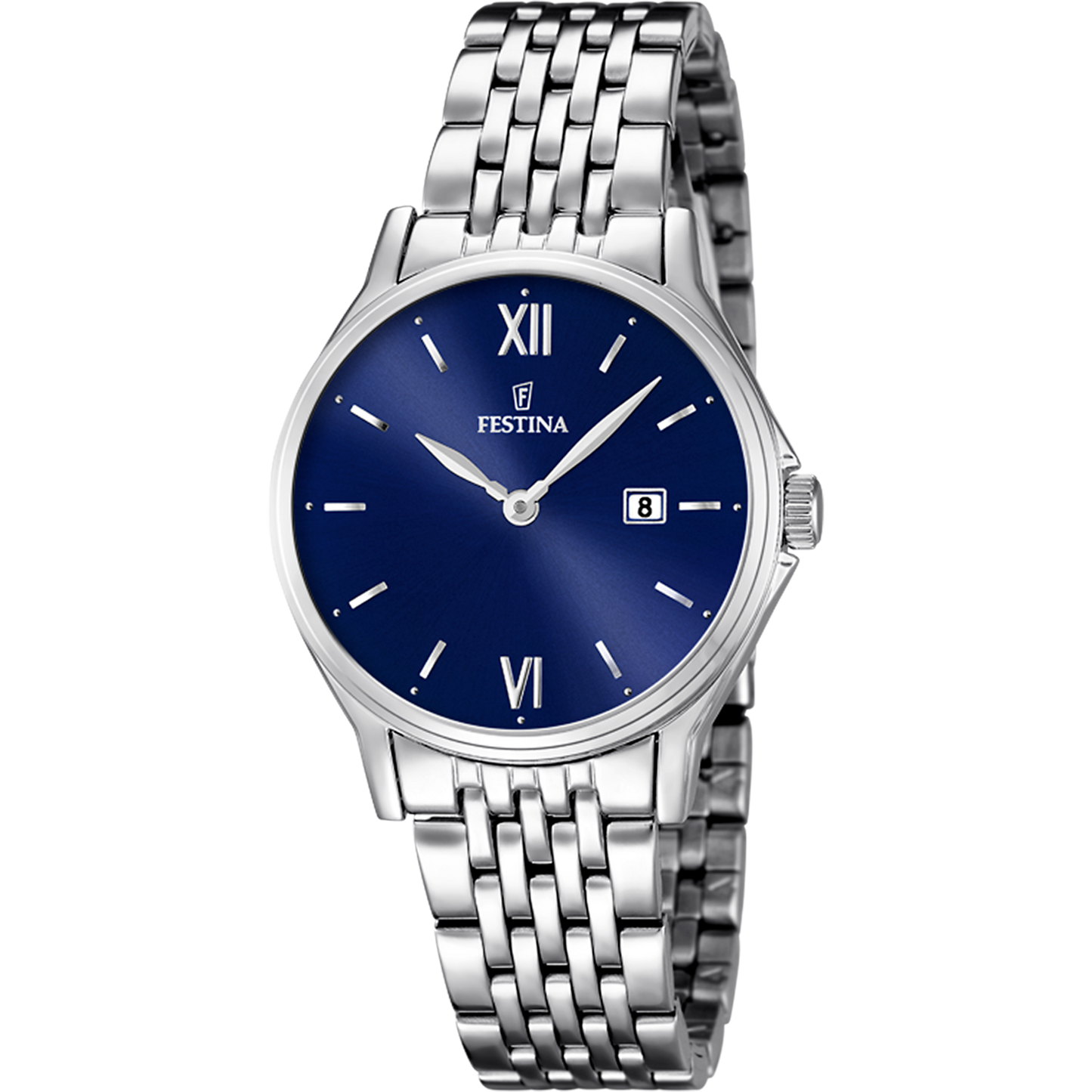 Orologio Donna Festina Classics F16748/3 - Blu con Cinturino in Acciaio