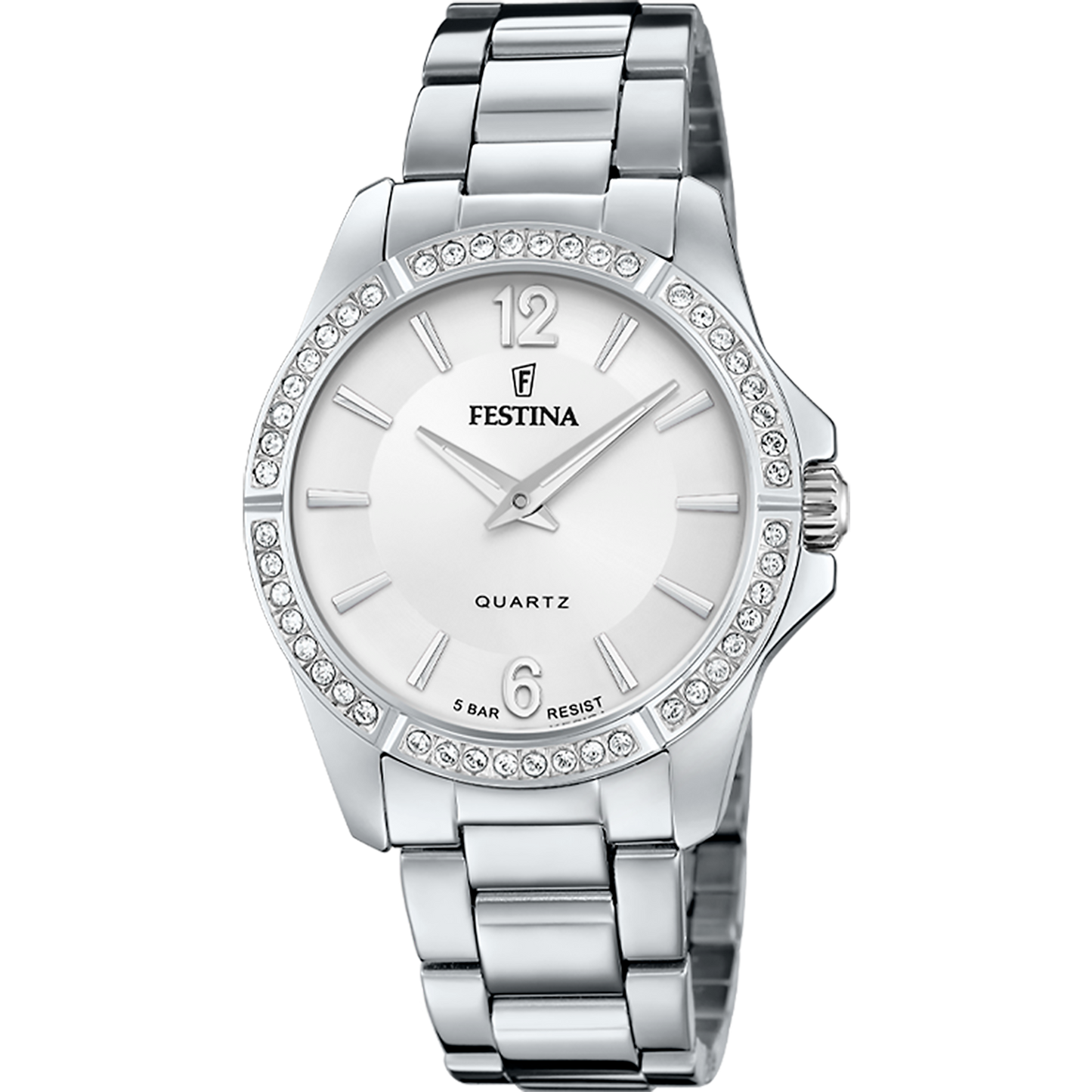Orologio Donna Festina F20593/1 - Argento con Cinturino in Acciaio