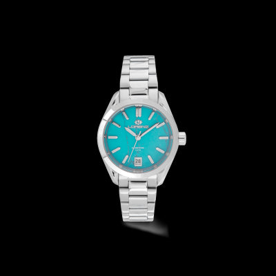 Orologio Lorenz Ginevra Gemstone Uomo/Donna - Quadrante Turchese 030265TQ