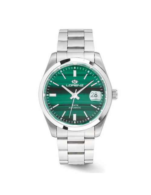 Orologio Lorenz Ginevra King Malachite Automatico Uomo - 030235MM