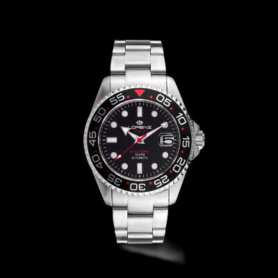 Orologio Lorenz Tako Automatico Uomo - Quadrante Nero