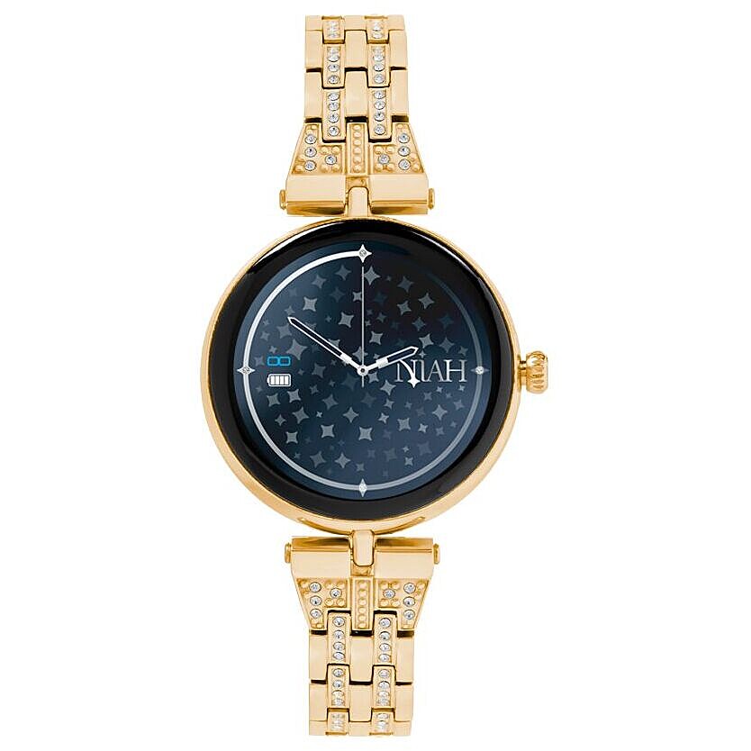 Orologio Techmade - Niah | Smartwatch Lyra - Maglia Media Metallica con Brillantini / Gold