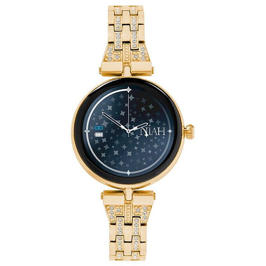 Orologio Techmade - Niah | Smartwatch Lyra - Maglia Media Metallica con Brillantini / Gold