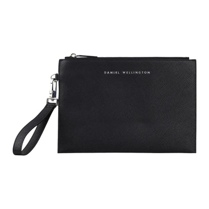 Pochette Uomo Daniel Wellington in Pelle Nera Saffiano DW01900066