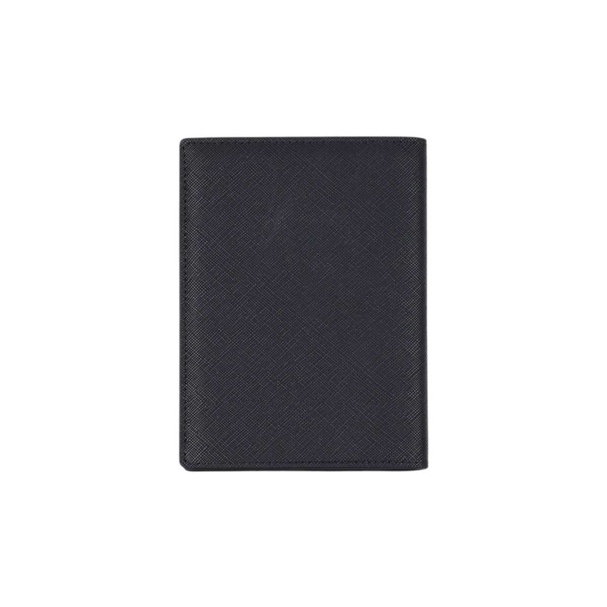 Porta Passaporto Uomo Daniel Wellington in Pelle Nero Saffiano DW01900035