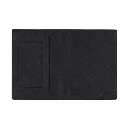 Porta Passaporto Uomo Daniel Wellington in Pelle Nero Saffiano DW01900035