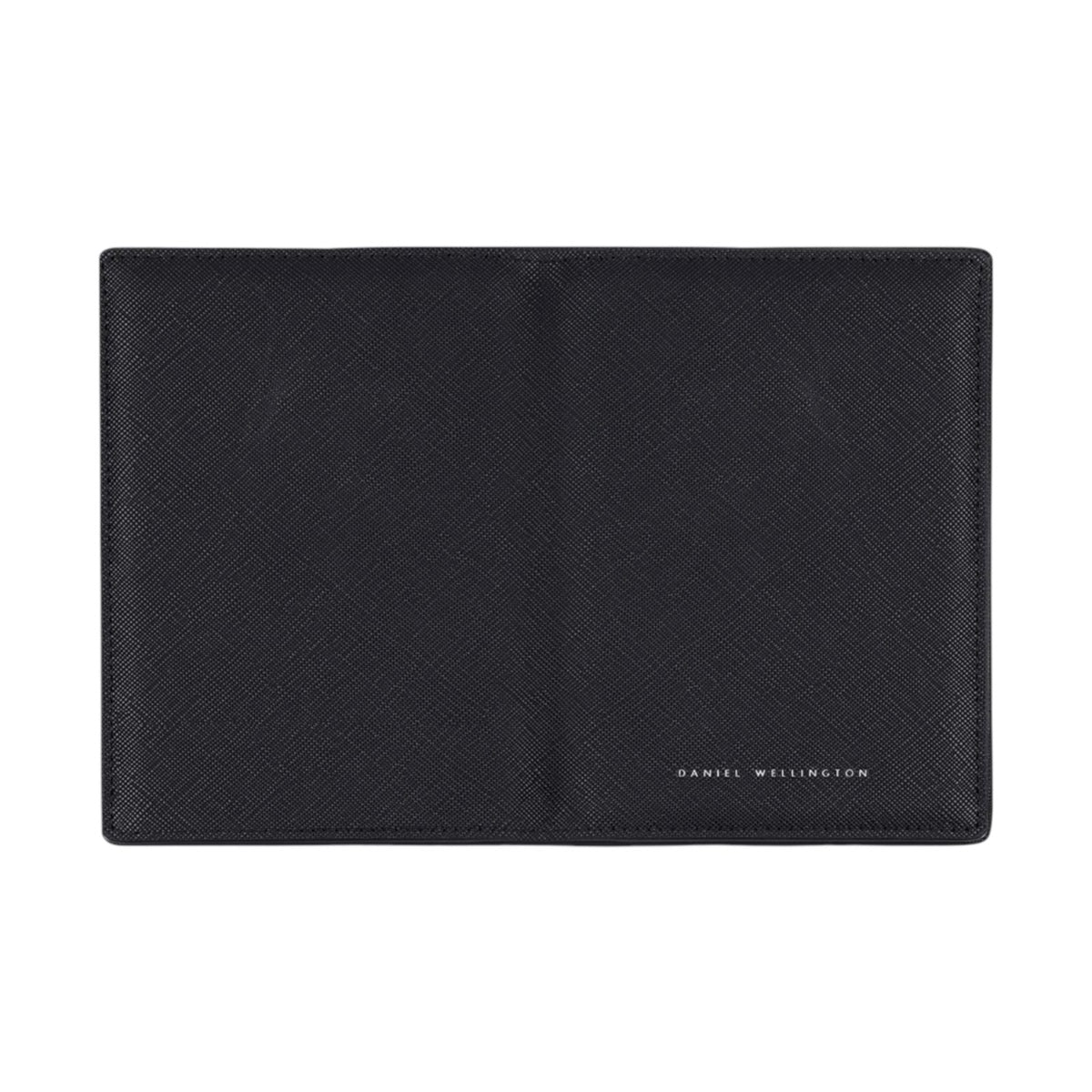 Porta Passaporto Uomo Daniel Wellington in Pelle Nero Saffiano DW01900035