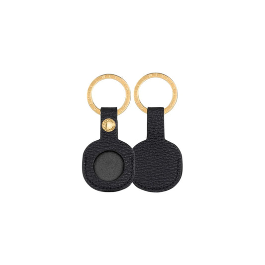 Portachiavi Airtag Unisex Daniel Wellington in Pelle Bottalata Nera - DW01900071