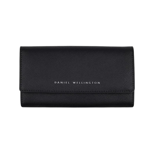 Portafoglio Donna Daniel Wellington in Pelle Saffiano Nera DW01900053