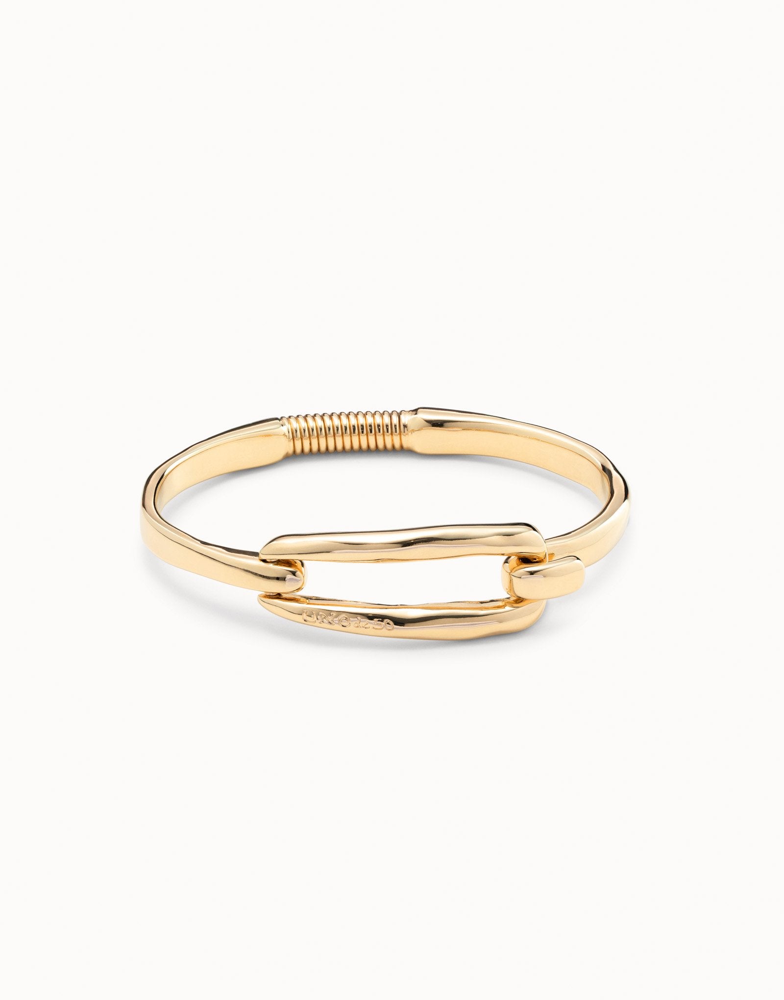 Uno de 50 Bracciale Fibbia Placcato Oro 18K - PUL1721_DORADO