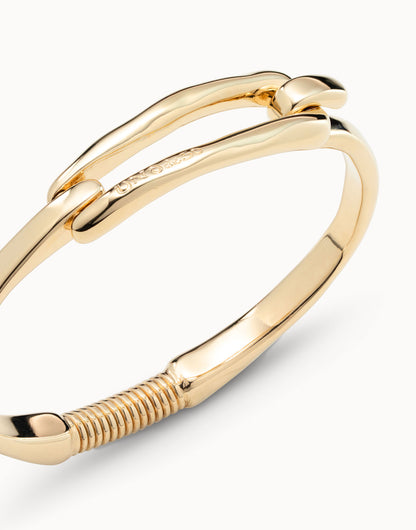 Uno de 50 Bracciale Fibbia Placcato Oro 18K - PUL1721_DORADO