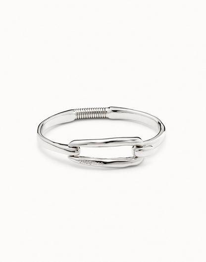 Uno de 50 Bracciale Rigido Placcato Argento Sterling - PUL1721_PLATEADO